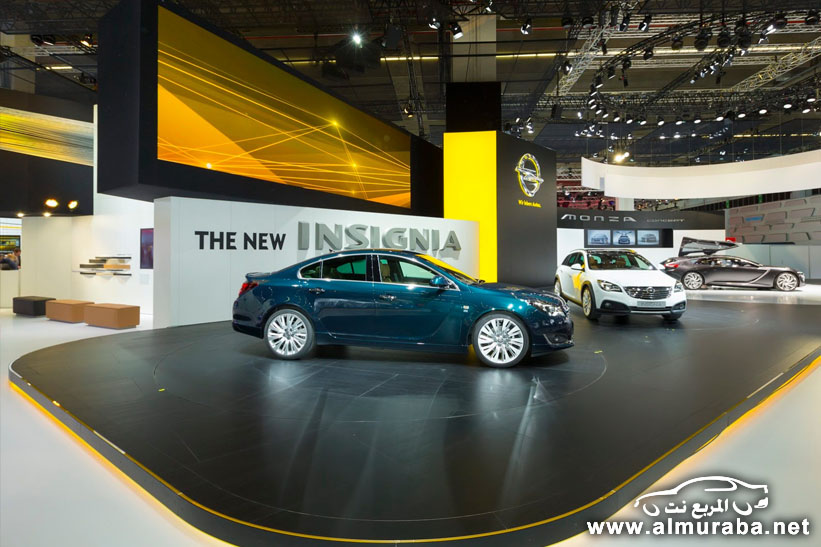 أوبل إنسيجنيا تعلن عن نموذج سيارتها المحدث في معرض فرانكفورت للسيارات Opel Insignia 23